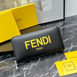 2023SS FENDI Fendi Fan must-see autumn / winter new long wallet