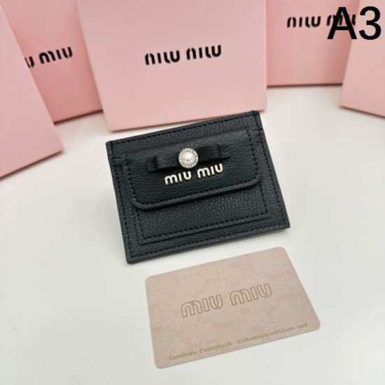 2023FW MIU MIU Miu Miu Special Price New Limited Card Case 2023FW MIU MIU Miu Miu Special Price New Limited Card Case