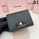 2023FW MIU MIU Miu Miu classic popular latest bi-fold wallet 2023FW MIU MIU Miu Miu classic popular latest bi-fold wallet