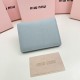 2023FW MIU MIU Miu Miu classic popular latest bi-fold wallet 2023FW MIU MIU Miu Miu classic popular latest bi-fold wallet