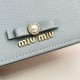 2023FW MIU MIU Miu Miu classic popular latest bi-fold wallet 2023FW MIU MIU Miu Miu classic popular latest bi-fold wallet
