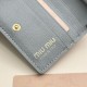 2023FW MIU MIU Miu Miu classic popular latest bi-fold wallet 2023FW MIU MIU Miu Miu classic popular latest bi-fold wallet