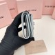 2023FW MIU MIU Miu Miu trendy tri-fold wallet 2023FW MIU MIU Miu Miu trendy tri-fold wallet