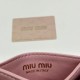 2023FW MIU MIU Miu Miu long lasting card case 2023FW MIU MIU Miu Miu long lasting card case