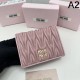 2023FW MIU MIU Miu Miu Adult-like texture bi-fold wallet 2023FW MIU MIU Miu Miu Adult-like texture bi-fold wallet