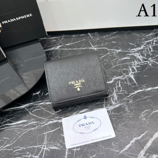 2023SS PRADA The cutting edge of Prada fashion! trifold wallet 2023SS PRADA The cutting edge of Prada fashion! trifold wallet