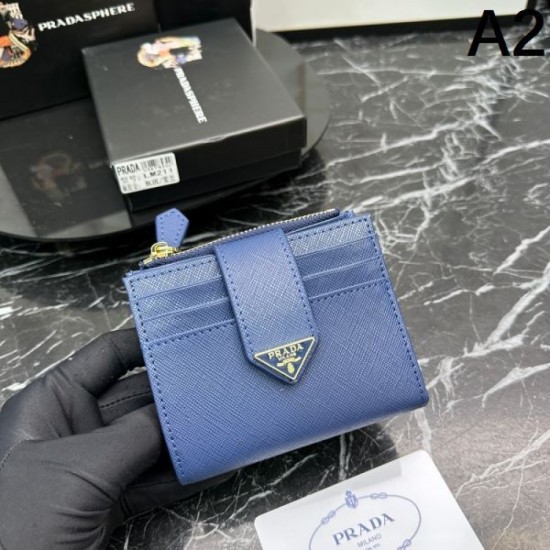 2023FW PRADA Prada A coveted brand bi-fold wallet that makes you feel good 2023FW PRADA Prada A coveted brand bi-fold wallet that makes you feel good
