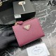 2023FW PRADA Prada spacious item tri-fold wallet 2023FW PRADA Prada spacious item tri-fold wallet
