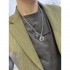 BALENCIAGA Balenciaga necklace 2023SS new limited edition adult