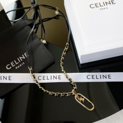 2023SS Necklace Highly rated item CELINE Celine
