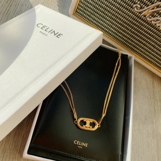 2023SS necklace topical new arrival CELINE Celine 2023SS necklace topical new arrival CELINE Celine