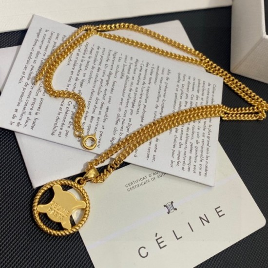 CELINE Celine necklace 2023SS Limited release summer new work CELINE Celine necklace 2023SS Limited release summer new work