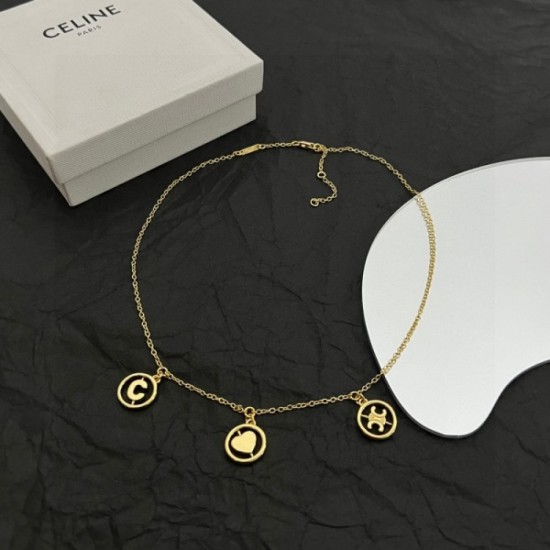 CELINE Celine Necklace 2023SS New item with excellent assertiveness CELINE Celine Necklace 2023SS New item with excellent assertiveness