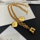 CELINE Celine necklace 2023SS spring and summer new arrivals one after another CELINE Celine necklace 2023SS spring and summer new arrivals one after another