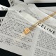 2023FW Necklace CELINE Celine Item with high expectations 2023FW Necklace CELINE Celine Item with high expectations