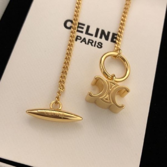 2023FW Necklace CELINE Celine Full of adult atmosphere 2023FW Necklace CELINE Celine Full of adult atmosphere