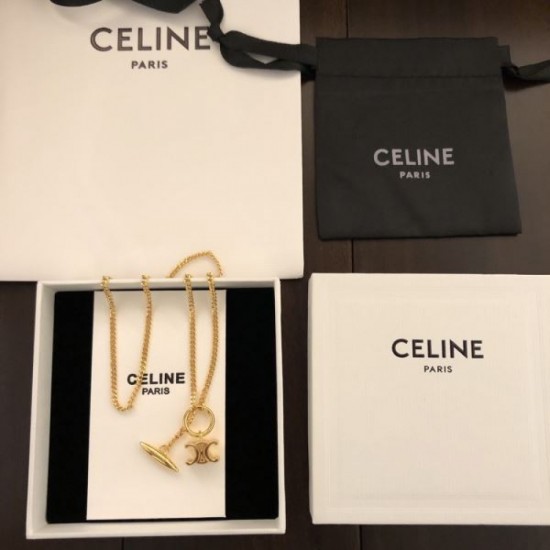 2023FW Necklace CELINE Celine Full of adult atmosphere 2023FW Necklace CELINE Celine Full of adult atmosphere