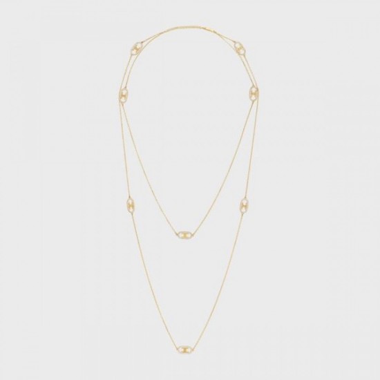 2023FW Necklace CELINE Celine Fashionable half a step ahead 2023FW Necklace CELINE Celine Fashionable half a step ahead