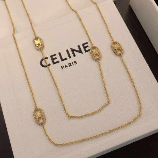 2023FW Necklace CELINE Celine Fashionable half a step ahead 2023FW Necklace CELINE Celine Fashionable half a step ahead