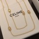 2023FW Necklace CELINE Celine Fashionable half a step ahead 2023FW Necklace CELINE Celine Fashionable half a step ahead