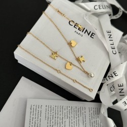 2023FW Necklace CELINE Timeless design