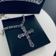 CHROME HEARTS Chrome Hearts Necklace 2023SS Fashionable with one piece CHROME HEARTS Chrome Hearts Necklace 2023SS Fashionable with one piece