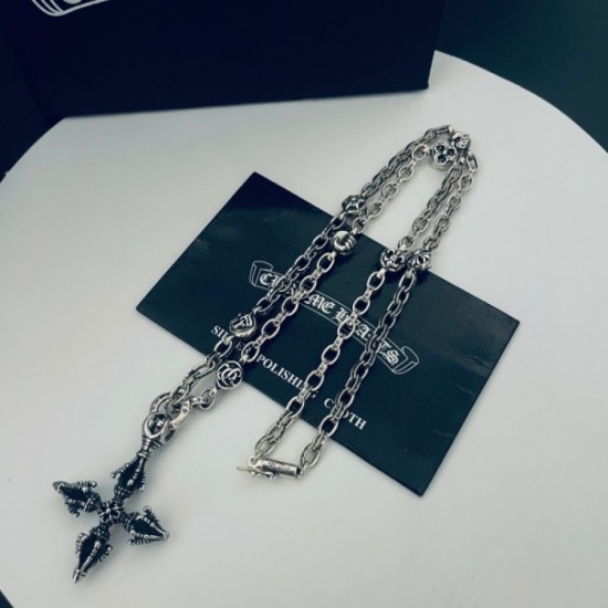 CHROME HEARTS Chrome Hearts Necklace 2023SS Low Price & High Quality CHROME HEARTS Chrome Hearts Necklace 2023SS Low Price & High Quality