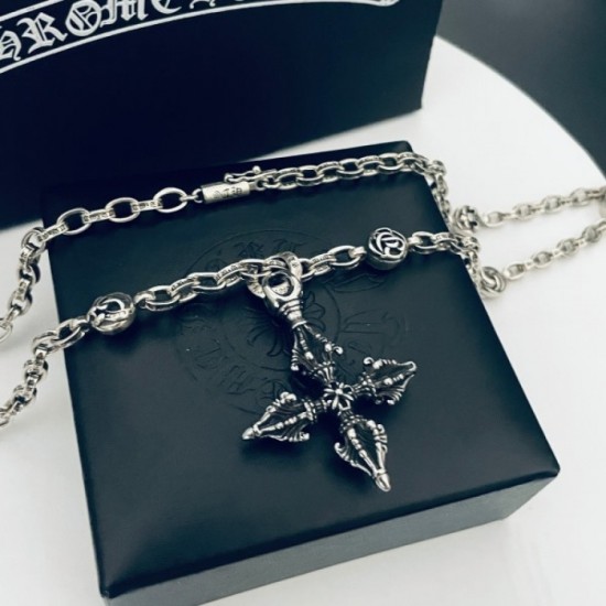 CHROME HEARTS Chrome Hearts Necklace 2023SS Low Price & High Quality CHROME HEARTS Chrome Hearts Necklace 2023SS Low Price & High Quality