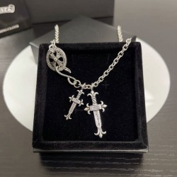 2023FW Necklace CHROME HEARTS This is perfect