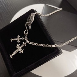 2023FW Necklace CHROME HEARTS This is perfect