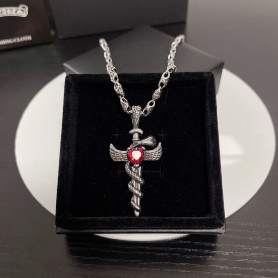 2023FW Necklace CHROME HEARTS Chrome Hearts Big favorite this fall 2023FW Necklace CHROME HEARTS Chrome Hearts Big favorite this fall