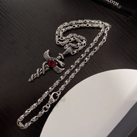 2023FW Necklace CHROME HEARTS Chrome Hearts Big favorite this fall 2023FW Necklace CHROME HEARTS Chrome Hearts Big favorite this fall