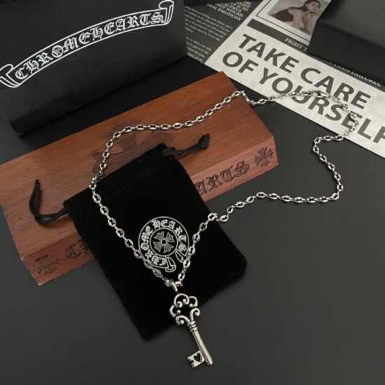 CHROME HEARTS 2023FW necklace with beautiful logo CHROME HEARTS 2023FW necklace with beautiful logo