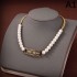 DIOR Celebrities are obsessed with the brand new item 2023FW Necklace