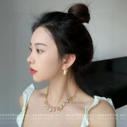 DIOR Dior Upgrade your classic winter style 2023FW Necklace