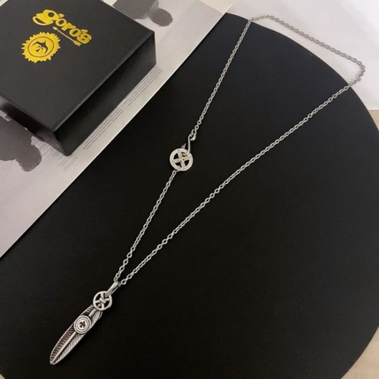 GORO'S Goro's Autumn/Winter Arrival Popular Model 2023FW Necklace GORO'S Goro's Autumn/Winter Arrival Popular Model 2023FW Necklace