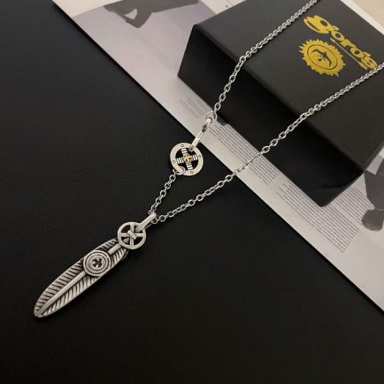 GORO'S Goro's Autumn/Winter Arrival Popular Model 2023FW Necklace GORO'S Goro's Autumn/Winter Arrival Popular Model 2023FW Necklace