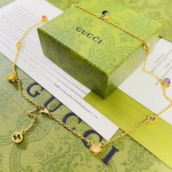 2023SS necklace Charm-filled style GUCCI Gucci