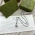 2023FW Necklace GUCCI Gucci High quality popular item