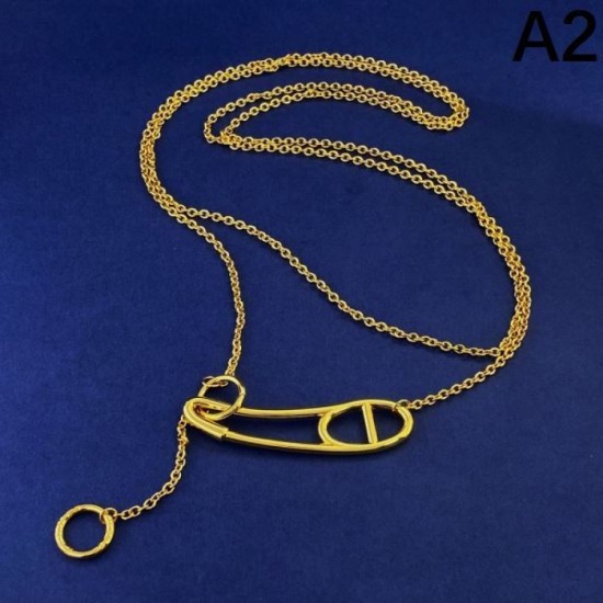 HERMES Elegant especially popular item Sold out immediately 2023FW Necklace HERMES Elegant especially popular item Sold out immediately 2023FW Necklace