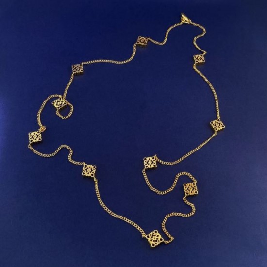 LOEWE Loewe is gaining popularity! Stylish new 2023FW necklace LOEWE Loewe is gaining popularity! Stylish new 2023FW necklace