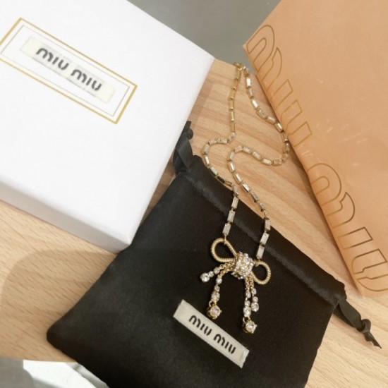 MIU MIU necklace 2023SS highly rated item MIU MIU necklace 2023SS highly rated item