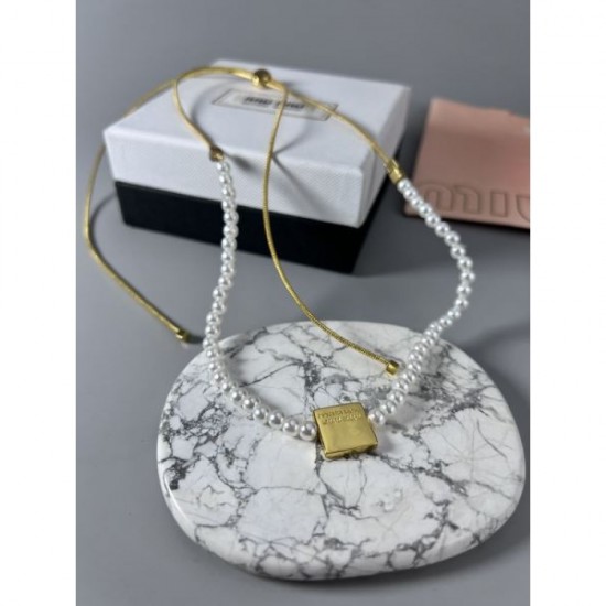 MIU MIU Miu Miu Popular Cute 2023FW Necklace MIU MIU Miu Miu Popular Cute 2023FW Necklace
