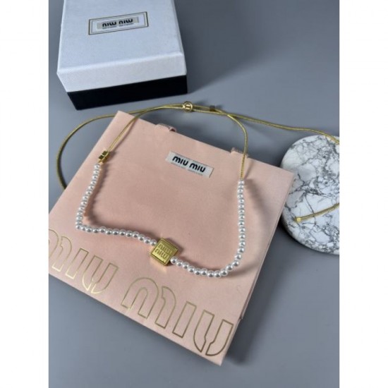 MIU MIU Miu Miu Popular Cute 2023FW Necklace MIU MIU Miu Miu Popular Cute 2023FW Necklace