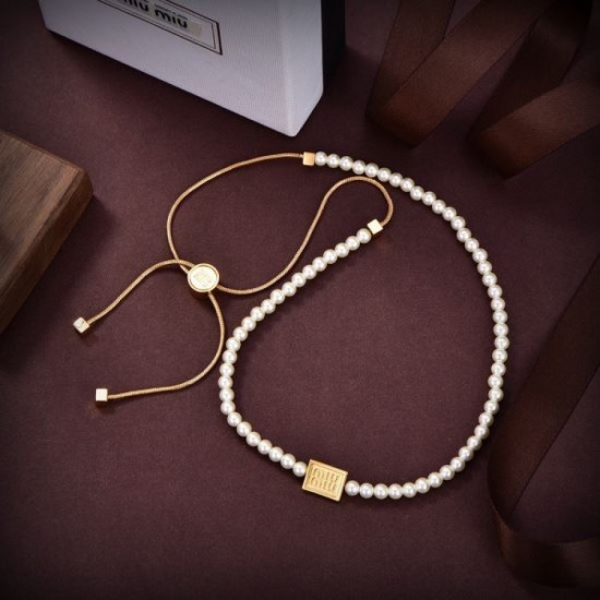 MIU MIU Standard Popular Item 2023FW Necklace MIU MIU Standard Popular Item 2023FW Necklace