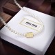 MIU MIU Standard Popular Item 2023FW Necklace MIU MIU Standard Popular Item 2023FW Necklace