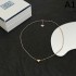 2023FW Necklace PRADA Many people buy for adults