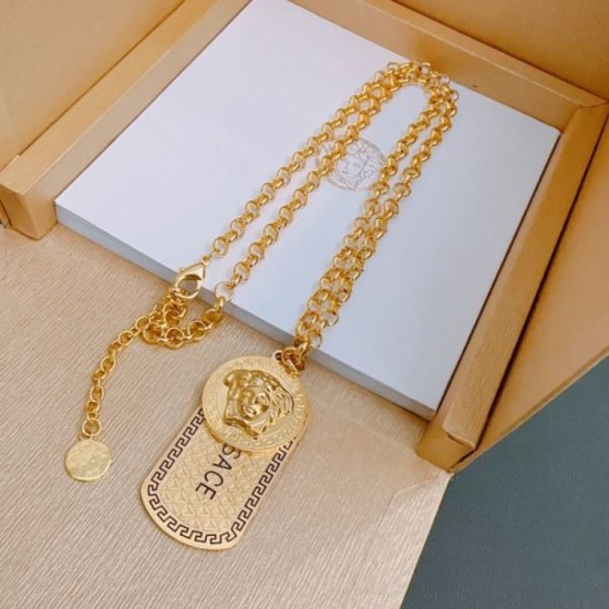 VERSACE Versace Limited Edition Print 2023FW Necklace VERSACE Versace Limited Edition Print 2023FW Necklace