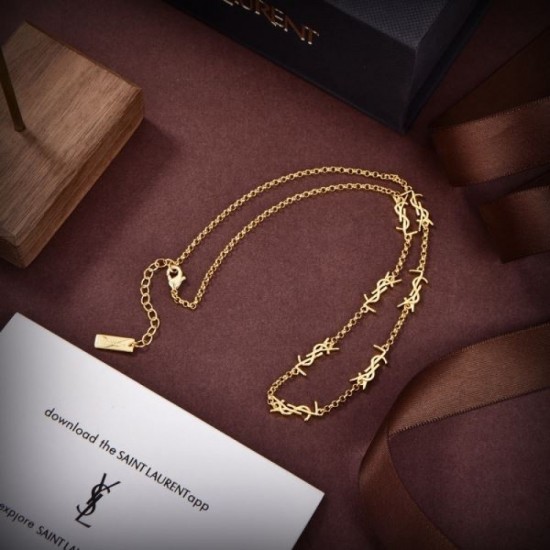 2023FW Necklace YSL Yves Saint Laurent Sale Price 2023FW Necklace YSL Yves Saint Laurent Sale Price