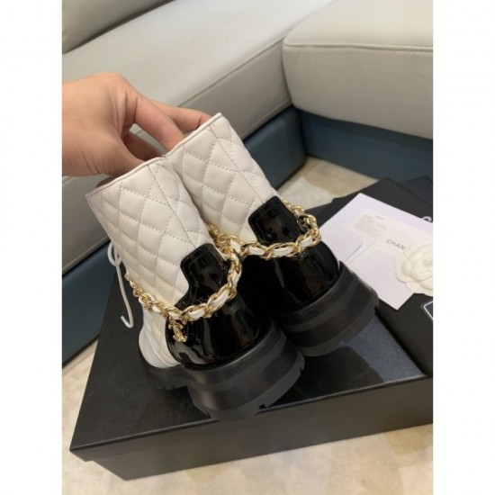 CHANEL Chanel boots 2023AW Like a pretty color like winter CHANEL Chanel boots 2023AW Like a pretty color like winter